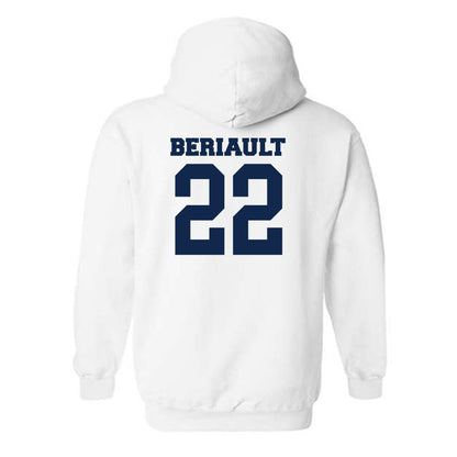 Butler - NCAA Football : Madden Beriault - Classic Fashion Shersey Hooded Sweatshirt-1