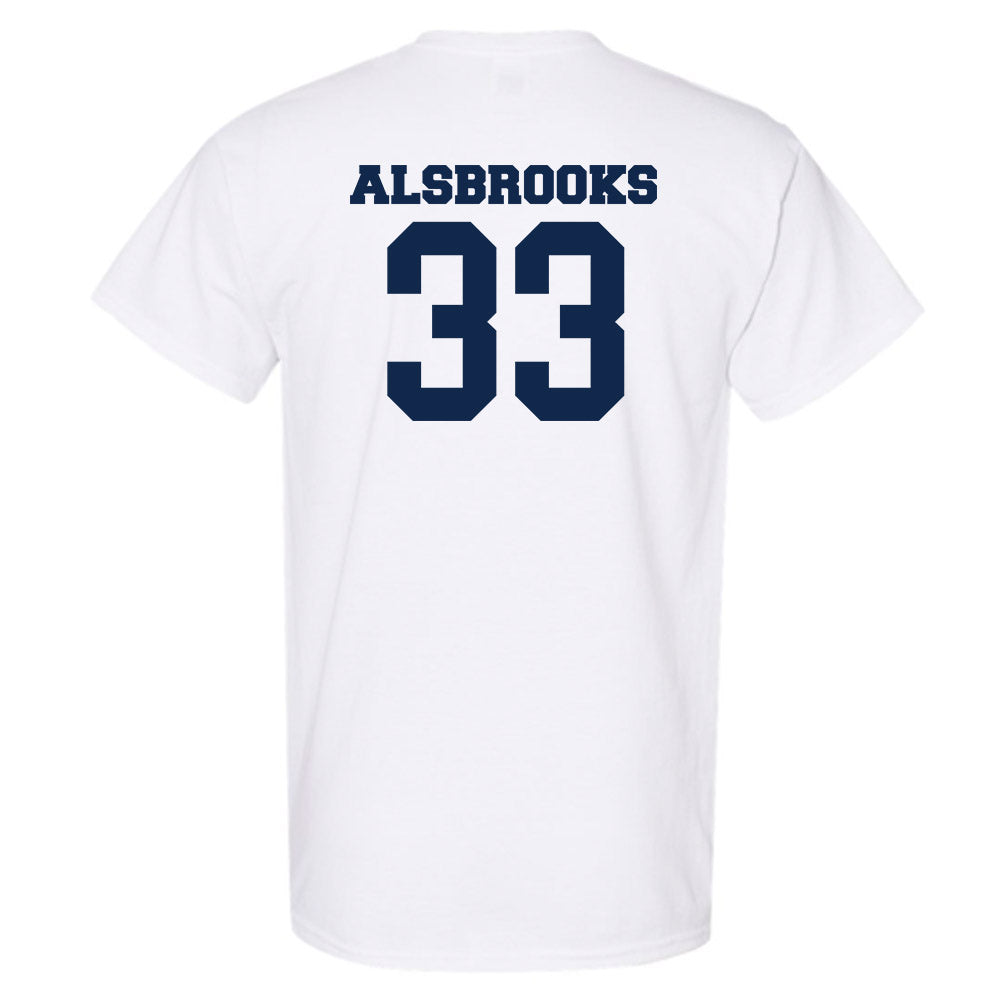 BU - NCAA Football : Trey Alsbrooks - Classic Fashion Shersey T-Shirt-1