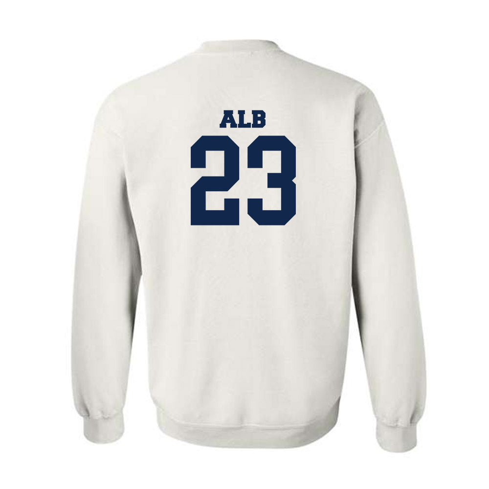 BU - NCAA Men's Soccer : Kyle Alb - Classic Fashion Shersey Crewneck Sweatshirt-1