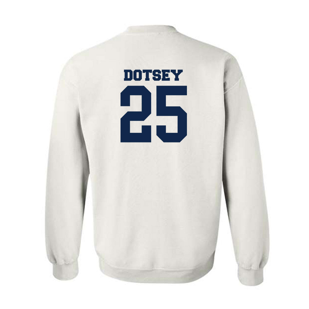 BU - NCAA Women's Basketball : Caroline Dotsey - Classic Fashion Shersey Crewneck Sweatshirt-1