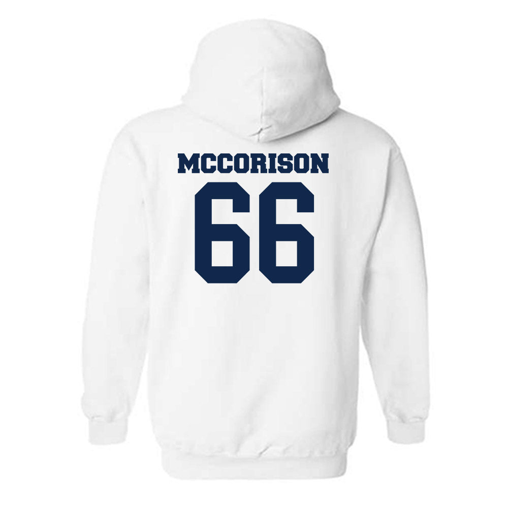 Butler - NCAA Football : William McCorison - Classic Fashion Shersey Hooded Sweatshirt-1