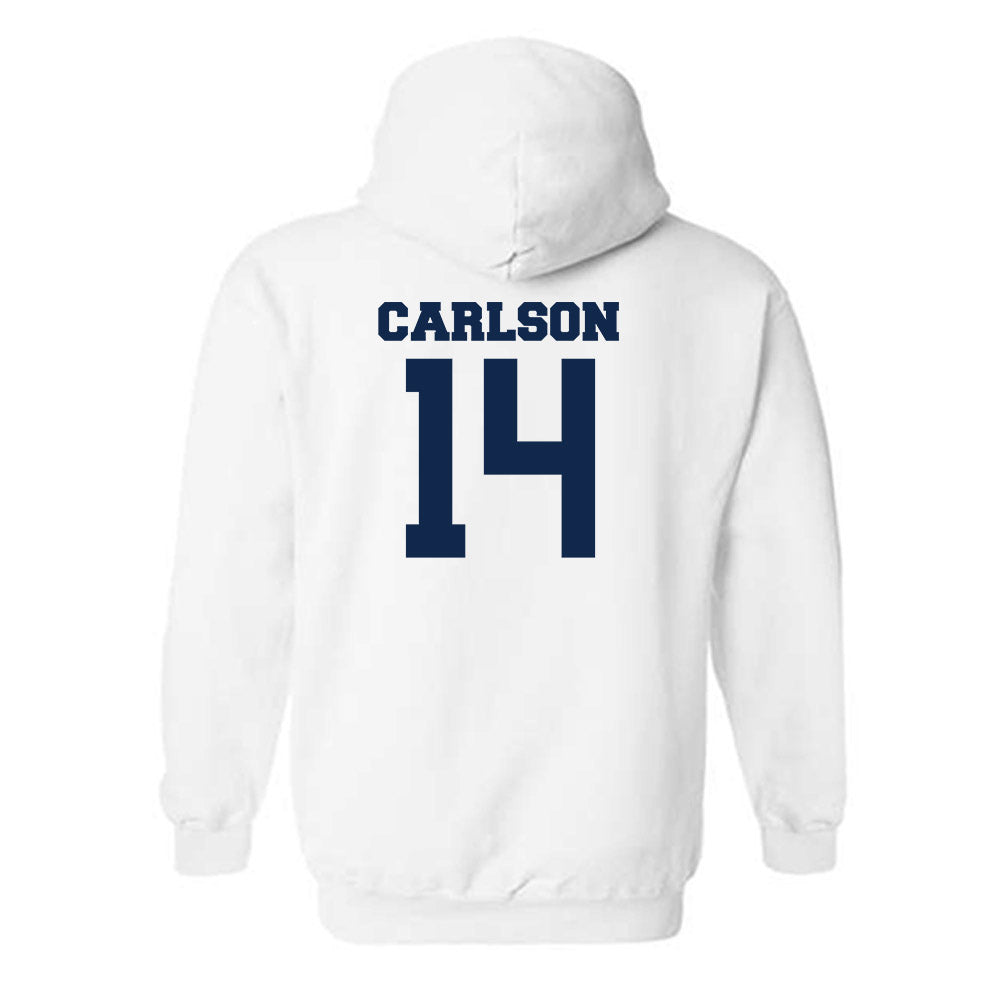 BU - NCAA Women's Soccer : Alyssa Carlson - Classic Fashion Shersey Hooded Sweatshirt-1