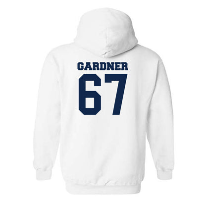 BU - NCAA Football : Charlie Gardner - Classic Fashion Shersey Hooded Sweatshirt-1