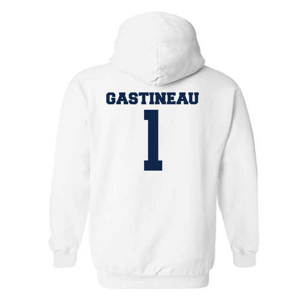 Butler - NCAA Women's Lacrosse : Sarah Gastineau - Classic Fashion Shersey Hooded Sweatshirt-1
