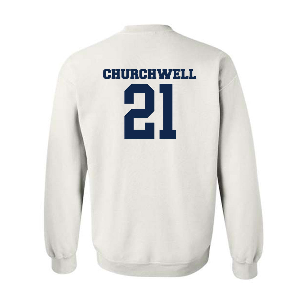 Butler - NCAA Women's Lacrosse : Grace Churchwell - Classic Fashion Shersey Crewneck Sweatshirt-1