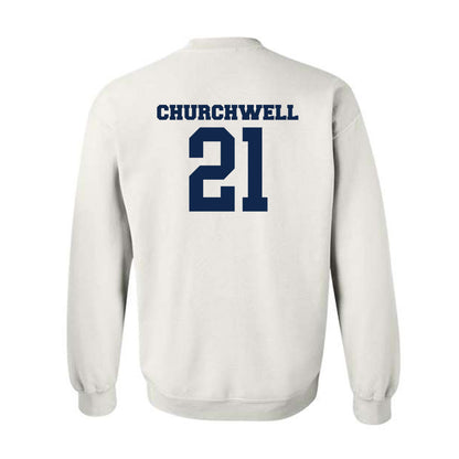 Butler - NCAA Women's Lacrosse : Grace Churchwell - Classic Fashion Shersey Crewneck Sweatshirt-1
