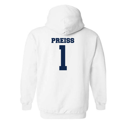 Butler - NCAA Softball : Kayla Preiss - Classic Fashion Shersey Hooded Sweatshirt-1