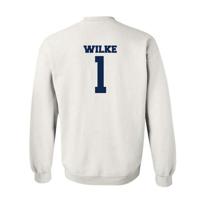 BU - NCAA Women's Basketball : Gabby Wilke - Classic Fashion Shersey Crewneck Sweatshirt-1