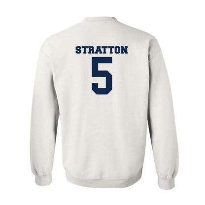 Butler - NCAA Football : Jackson Stratton - Classic Fashion Shersey Crewneck Sweatshirt-1