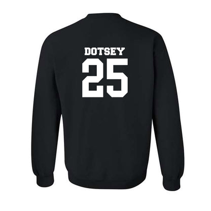 BU - NCAA Women's Basketball : Caroline Dotsey - Classic Fashion Shersey Crewneck Sweatshirt-1