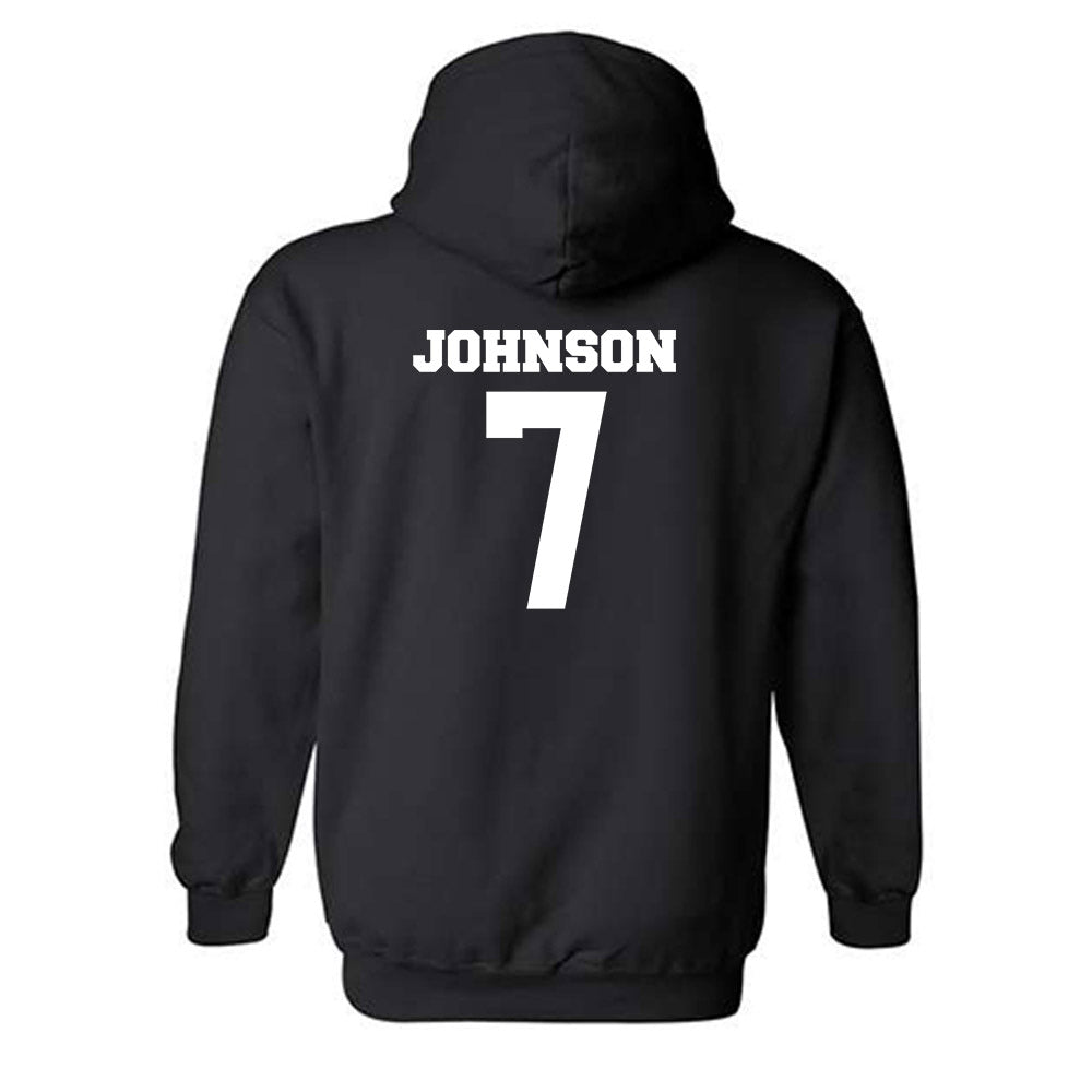 BU - NCAA Women's Basketball : McKenna Johnson - Classic Fashion Shersey Hooded Sweatshirt-1
