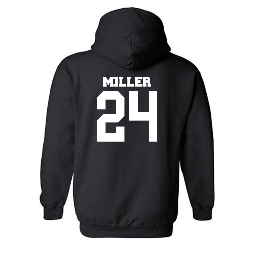 BU - NCAA Women's Basketball : Mallory Miller - Classic Fashion Shersey Hooded Sweatshirt-1