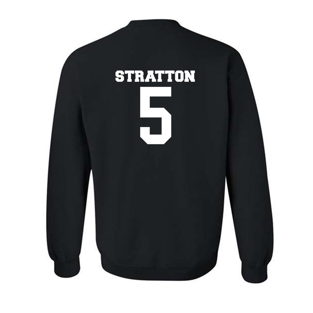Butler - NCAA Football : Jackson Stratton - Classic Fashion Shersey Crewneck Sweatshirt-1