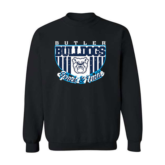 Butler - NCAA Men's Track & Field : Sam Long - Classic Fashion Shersey Crewneck Sweatshirt-0