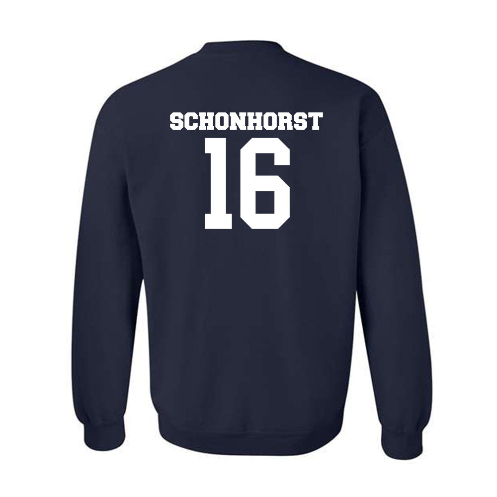 BU - NCAA Football : Blair Schonhorst - Classic Fashion Shersey Crewneck Sweatshirt-1