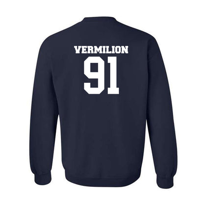 BU - NCAA Football : Christian Vermilion - Classic Fashion Shersey Crewneck Sweatshirt-1