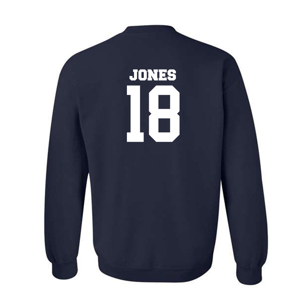 BU - NCAA Football : Luke Jones - Classic Fashion Shersey Crewneck Sweatshirt-1