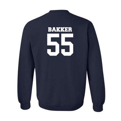BU - NCAA Football : Wyatt Bakker - Classic Fashion Shersey Crewneck Sweatshirt-1
