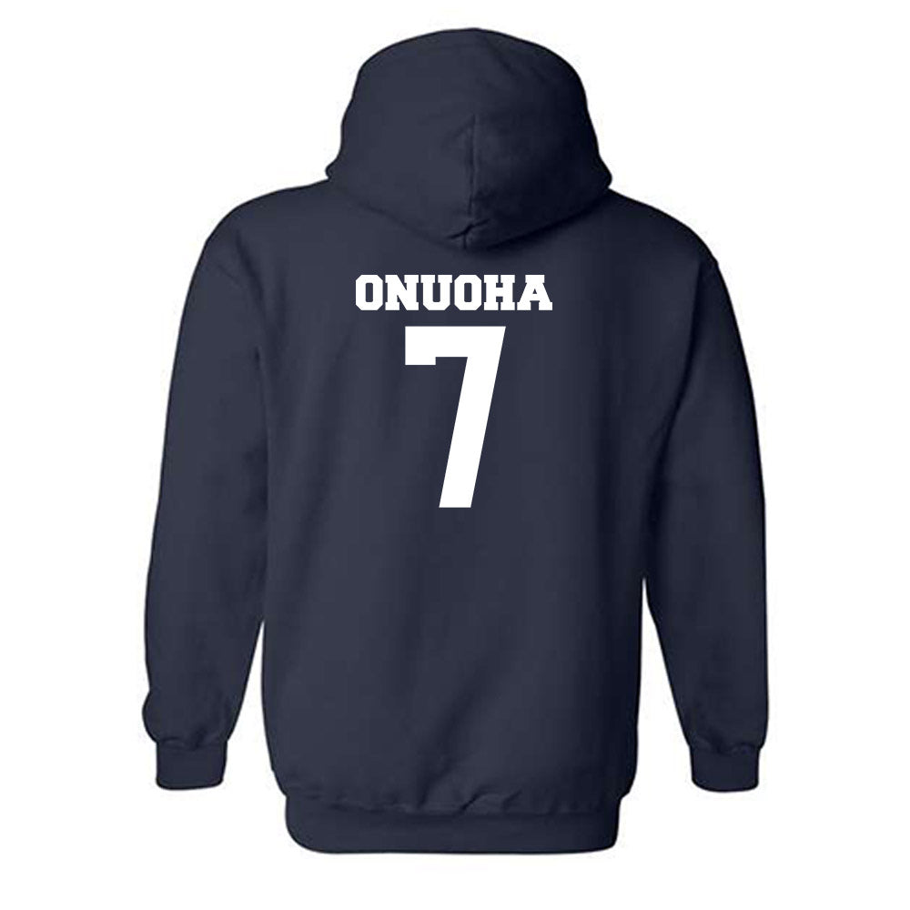 BU - NCAA Football : Onye Onuoha - Classic Fashion Shersey Hooded Sweatshirt-1