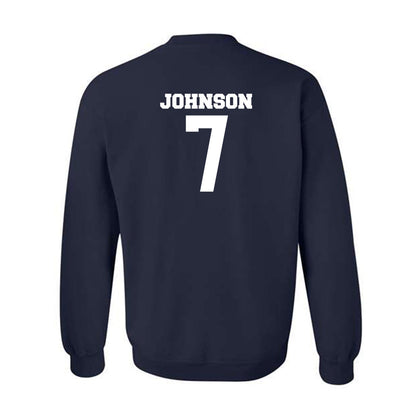 BU - NCAA Women's Basketball : McKenna Johnson - Classic Fashion Shersey Crewneck Sweatshirt-1