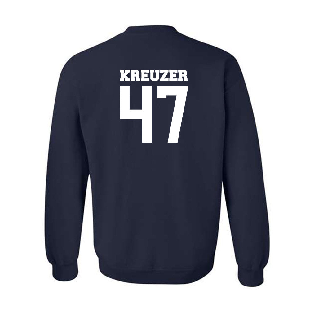 Butler - NCAA Football : Cole Kreuzer - Classic Fashion Shersey Crewneck Sweatshirt-1