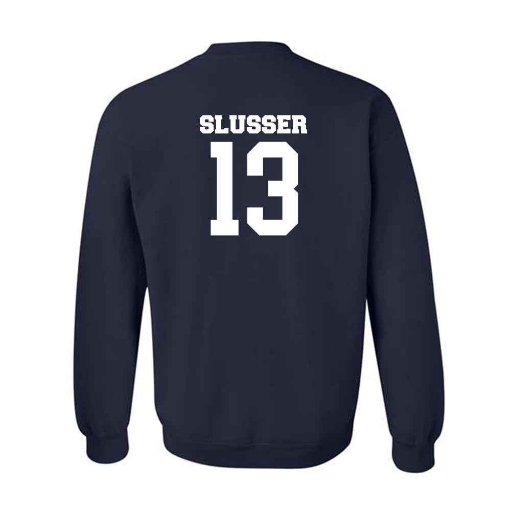 BU - NCAA Women's Volleyball : Carly Slusser - Classic Fashion Shersey Crewneck Sweatshirt-1