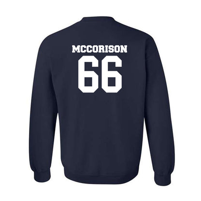 Butler - NCAA Football : William McCorison - Classic Fashion Shersey Crewneck Sweatshirt-1