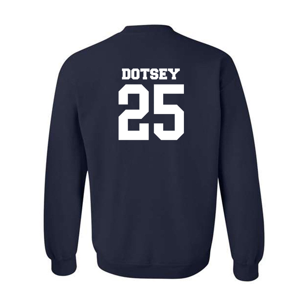 BU - NCAA Women's Basketball : Caroline Dotsey - Classic Fashion Shersey Crewneck Sweatshirt-1