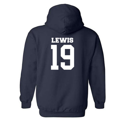 Butler - NCAA Baseball : Christopher Lewis - Classic Fashion Shersey Hooded Sweatshirt-1