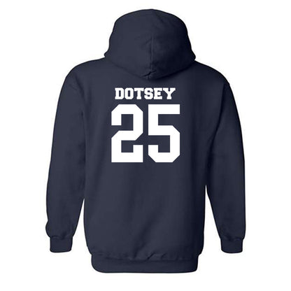 BU - NCAA Women's Basketball : Caroline Dotsey - Classic Fashion Shersey Hooded Sweatshirt-1
