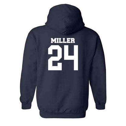 BU - NCAA Women's Basketball : Mallory Miller - Classic Fashion Shersey Hooded Sweatshirt-1