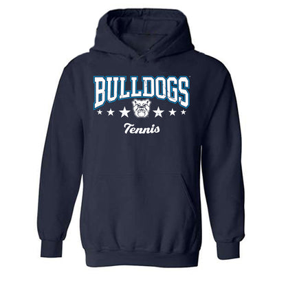 Butler - NCAA Women's Tennis : Hailey Poplin - Classic Fashion Shersey Hooded Sweatshirt-0
