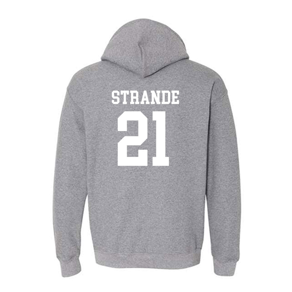 BU - NCAA Women's Basketball : Caroline Strande - Classic Shersey Hooded Sweatshirt