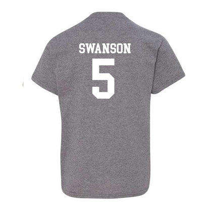 BU - NCAA Women's Basketball : Mckenzie Swanson - Youth T-Shirt