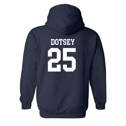 BU - NCAA Women's Basketball : Caroline Dotsey - Classic Shersey Hooded Sweatshirt-1