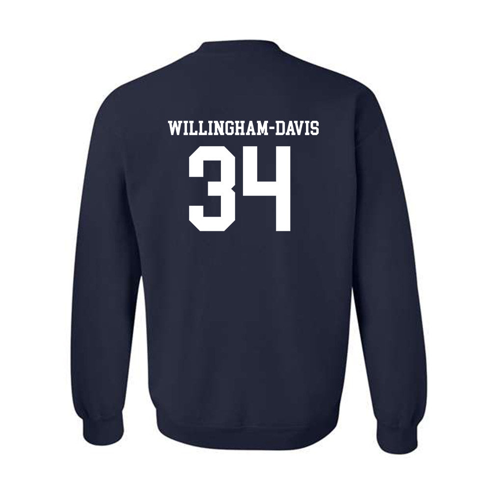 BU - NCAA Football : Zac Willingham-Davis - Classic Shersey Crewneck Sweatshirt-1
