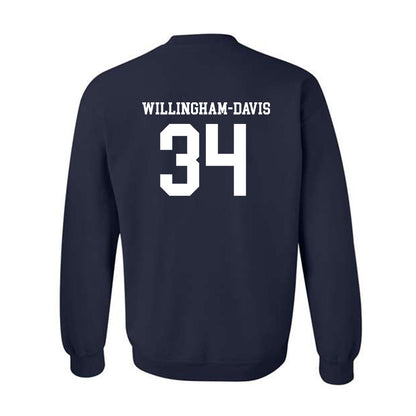 BU - NCAA Football : Zac Willingham-Davis - Classic Shersey Crewneck Sweatshirt-1