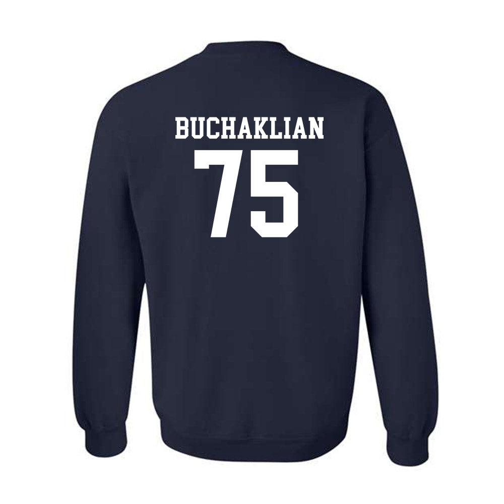 BU - NCAA Football : kevork buchaklian - Classic Shersey Crewneck Sweatshirt-1