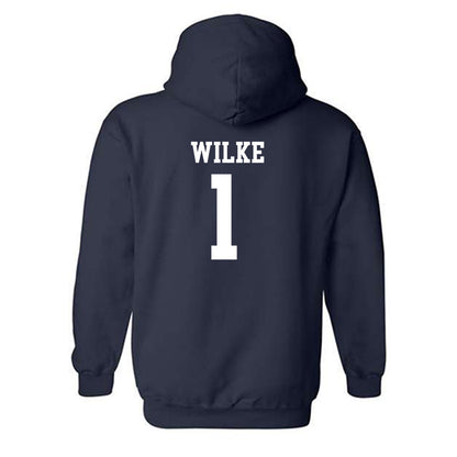 BU - NCAA Women's Basketball : Gabby Wilke - Classic Shersey Hooded Sweatshirt-1