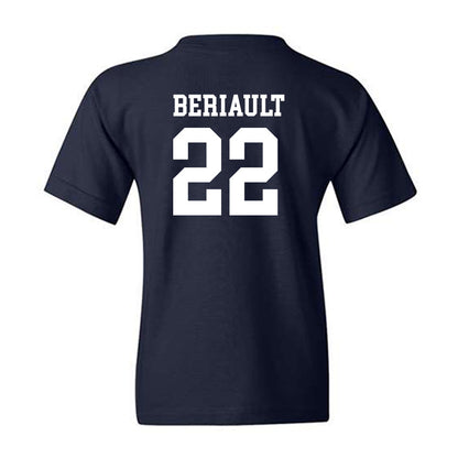 Butler - NCAA Football : Madden Beriault - Classic Shersey Youth T-Shirt-1