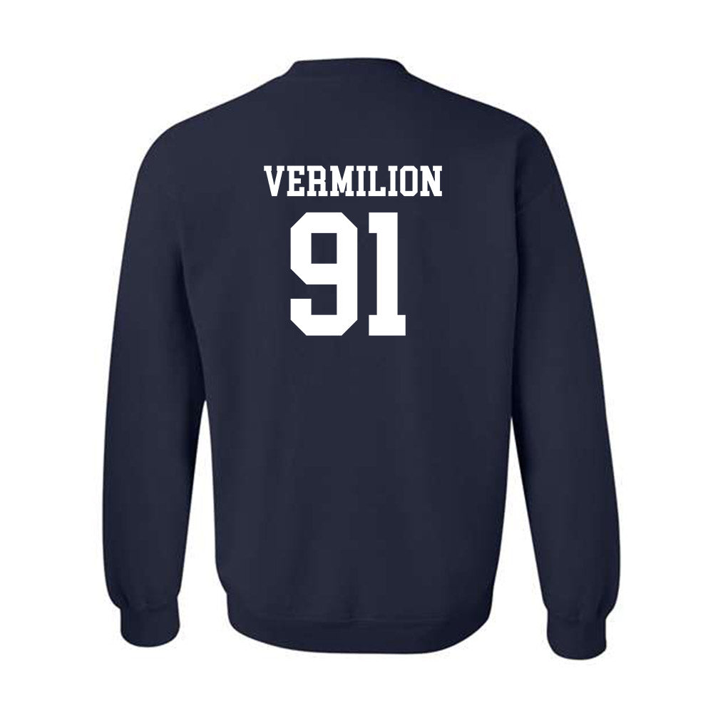 BU - NCAA Football : Christian Vermilion - Classic Shersey Crewneck Sweatshirt-1