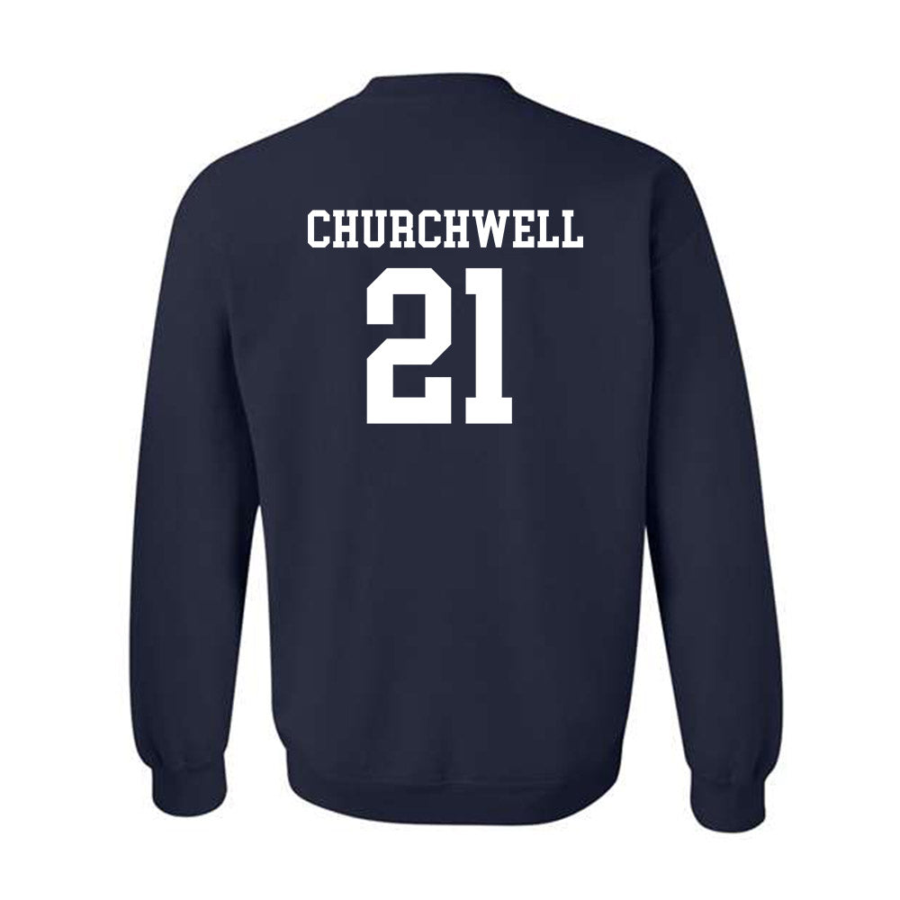 Butler - NCAA Women's Lacrosse : Grace Churchwell - Classic Shersey Crewneck Sweatshirt-1