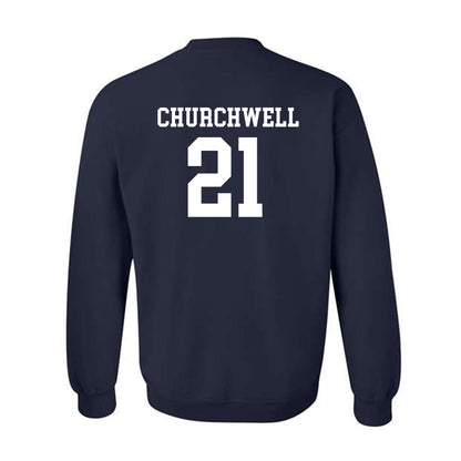 Butler - NCAA Women's Lacrosse : Grace Churchwell - Classic Shersey Crewneck Sweatshirt-1