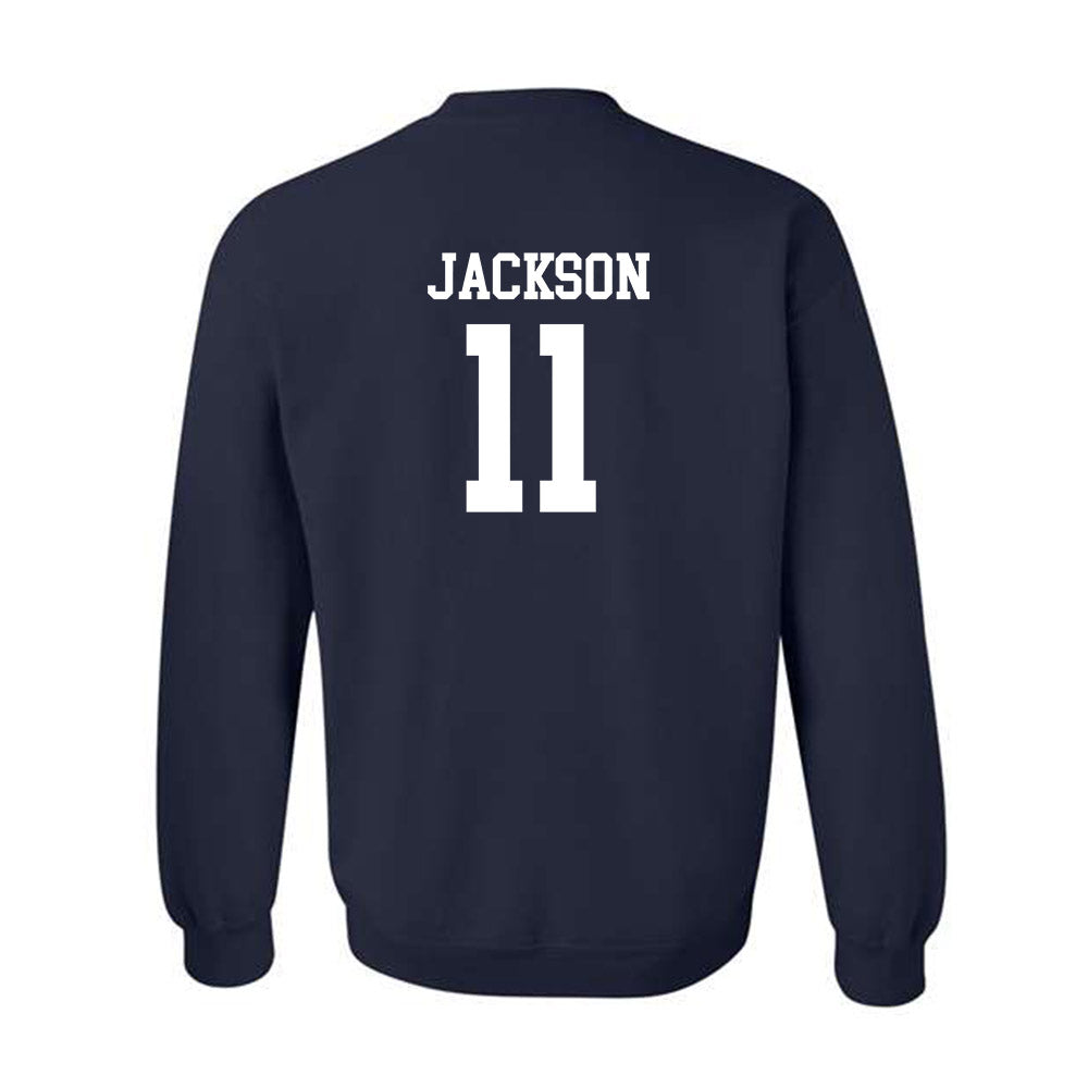 BU - NCAA Women's Basketball : Nevaeh Jackson - Classic Shersey Crewneck Sweatshirt-1