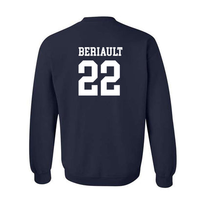 Butler - NCAA Football : Madden Beriault - Classic Shersey Crewneck Sweatshirt-1