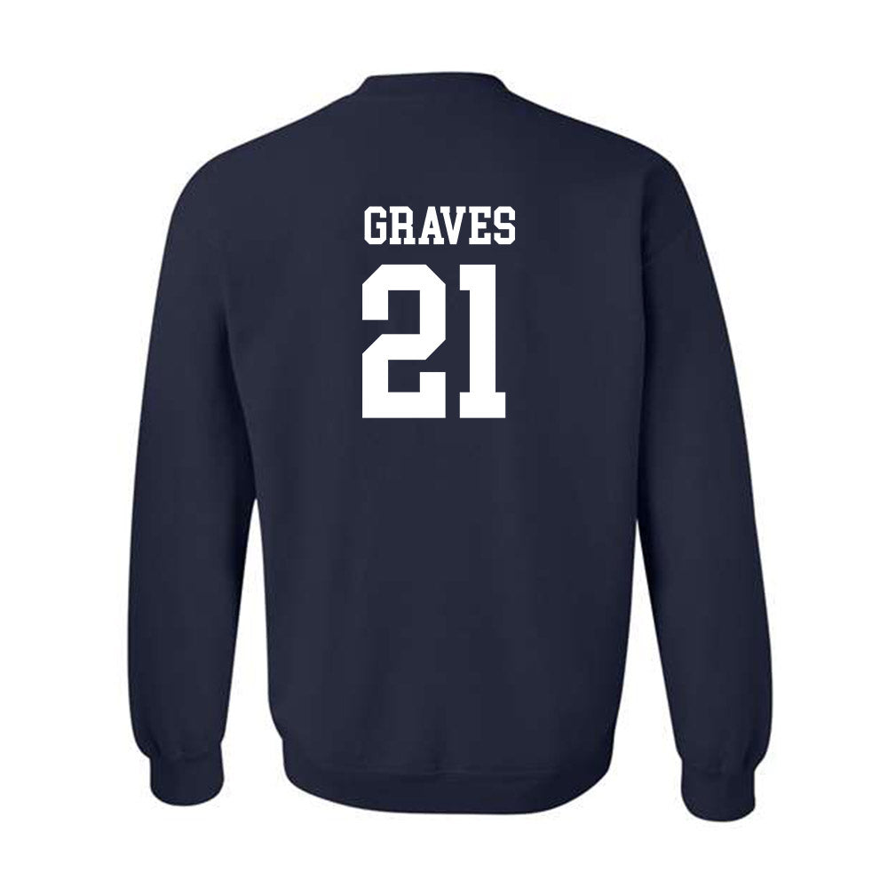 Butler - NCAA Softball : Kendall Graves - Classic Shersey Crewneck Sweatshirt-1