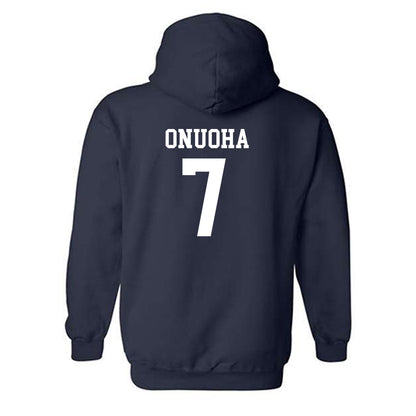 BU - NCAA Football : Onye Onuoha - Classic Shersey Hooded Sweatshirt-1