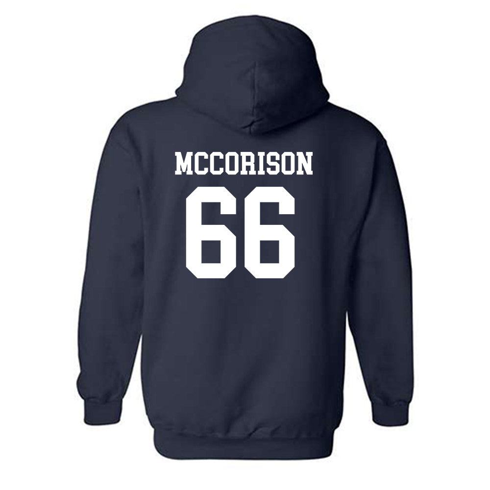 Butler - NCAA Football : William McCorison - Classic Shersey Hooded Sweatshirt-1