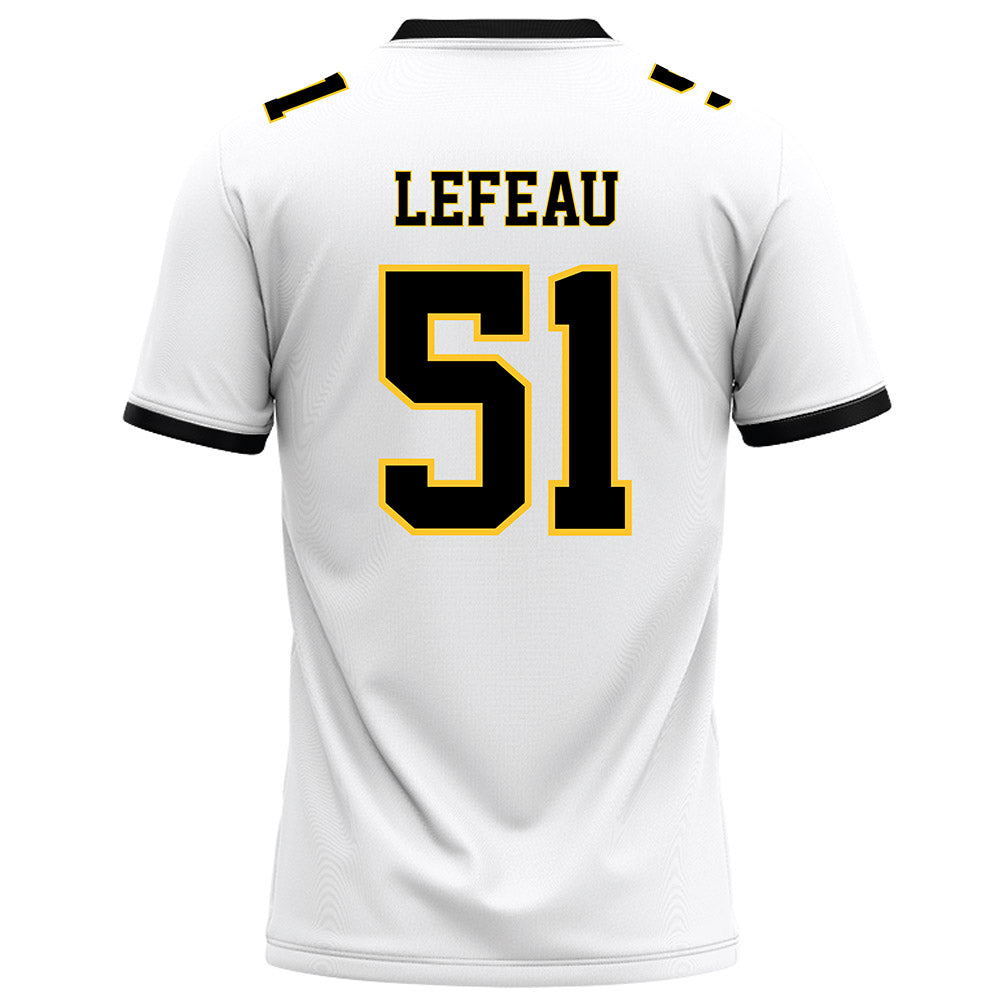 PLU - NCAA Football : Toby Lefeau - Football Jersey-1