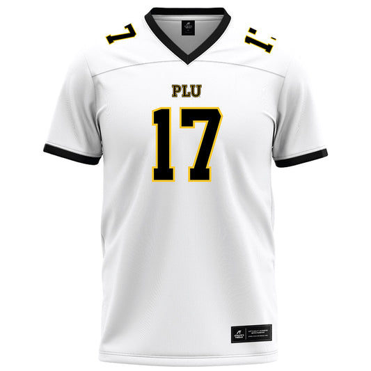 PLU - NCAA Football : Evan Harvey - Football Jersey-0